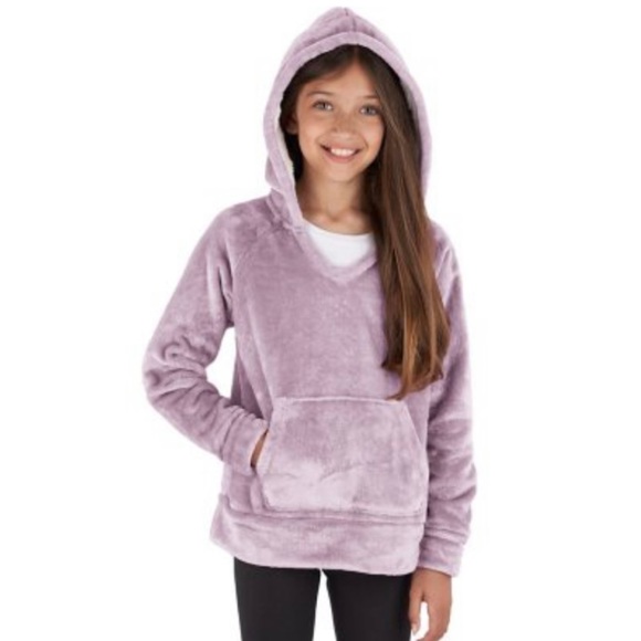 Member’s Mark Girl’s Plush Hoodie - Picture 1 of 4